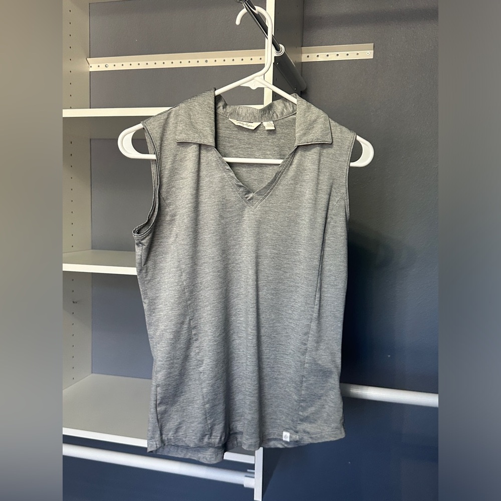 Lady Hagen Spacedye Sleeveless Golf Polo - Size XS